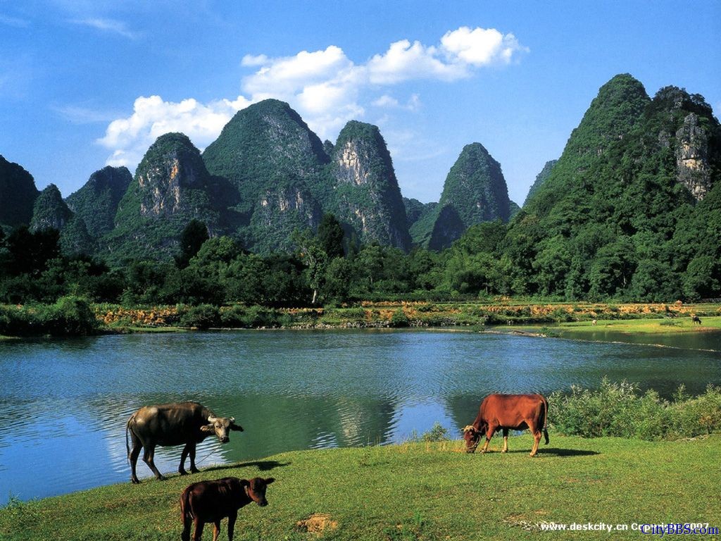 中国桂林-桂林山水甲天下